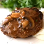 Easy and Delicious Salisbury Steak Recipe finished dish