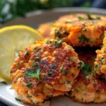 Easy and Delicious Salmon Patties Recipe finished dish