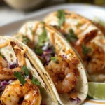 Easy and Delicious Shrimp Tacos Recipe finished dish