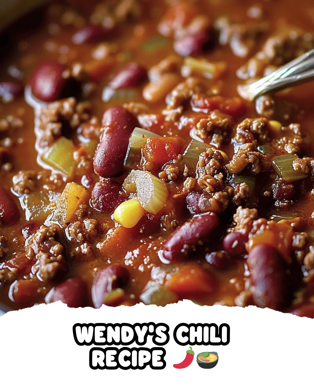 Easy and Delicious Wendy's Chili Recipe You Can Make finished dish
