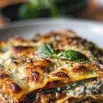 Easy and Delicious Zucchini Lasagna Recipe finished dish