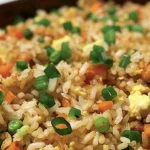 Easy Baked Fried Rice Recipe for Busy Weeknights finished dish