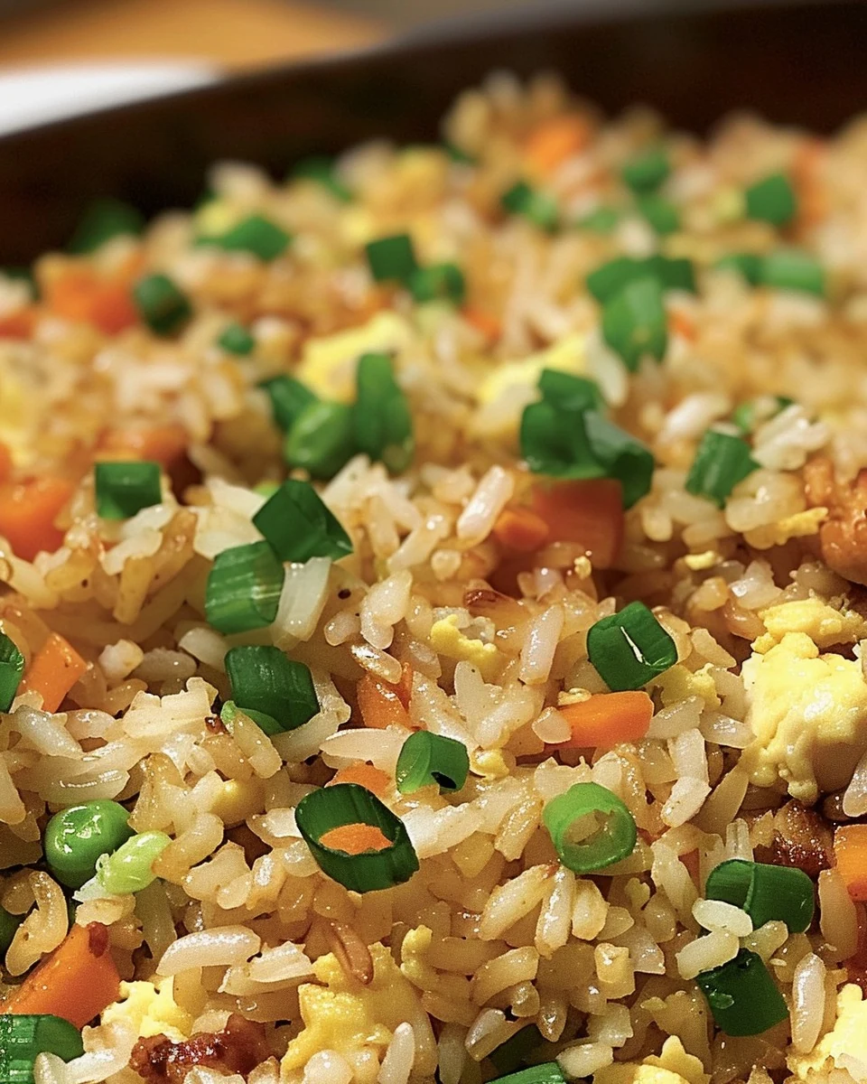 Easy Baked Fried Rice Recipe for Busy Weeknights finished dish