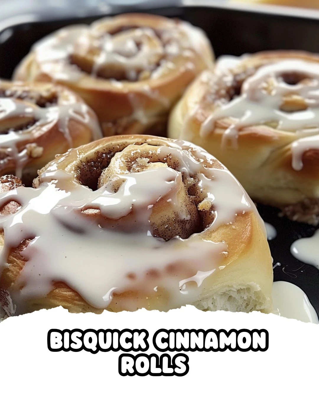 Easy Bisquick Cinnamon Rolls Recipe You’ll Love finished dish