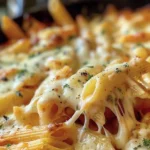 Easy Cheesy Baked Penne Recipe for Comforting Meals finished dish