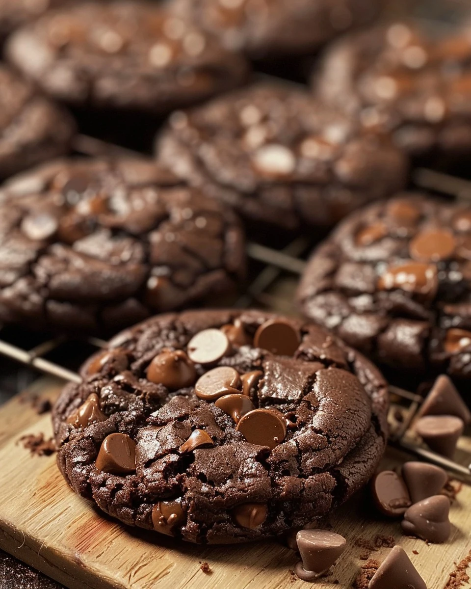 Easy Chocolate Cookies Recipe in Under 30 Minutes finished dish