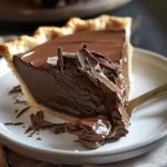 Easy Chocolate Pie Recipe - Quick and Delicious Treat finished dish