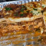 Easy Crockpot Lasagna for Effortless Comfort Food finished dish