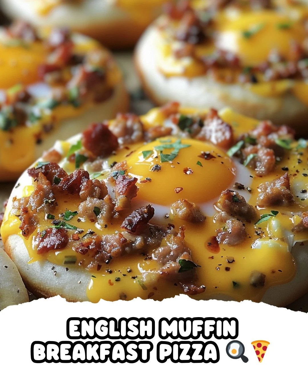 Easy English Muffin Breakfast Pizza Recipe to Try