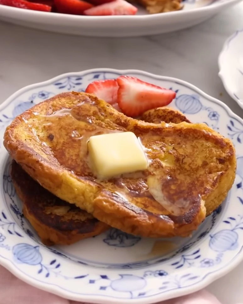 Easy French Toast Recipe: Quick & Delicious Breakfast finished dish