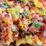Easy Fruity Pebbles Treats Recipe You’ll Love finished dish