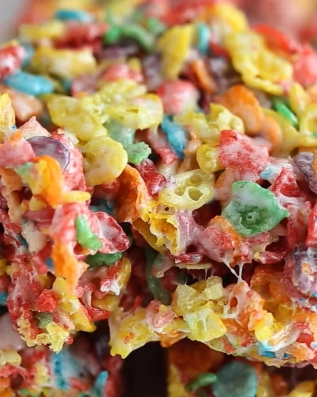 Easy Fruity Pebbles Treats Recipe You’ll Love finished dish