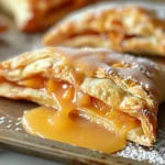 Easy Golden Peach Turnover Recipe for Sweet Indulgence finished dish