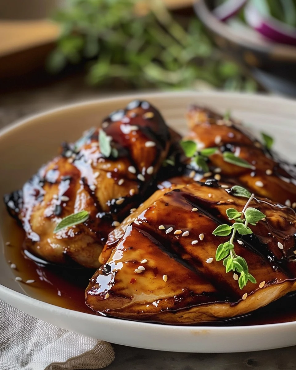 Easy Grilled Soy Sauce Chicken Recipe in 30 Minutes finished dish