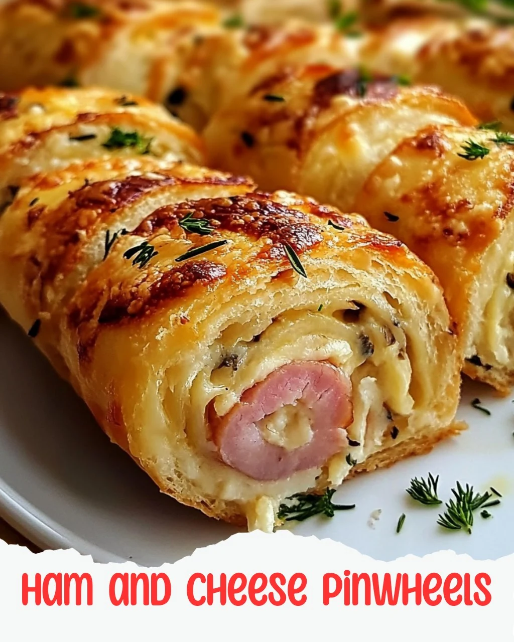 Easy Ham and Cheese Pinwheels Recipe