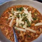 Easy Hearty American Goulash Recipe for Dinner finished dish