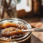 Easy Homemade Crockpot Apple Butter Recipe finished dish