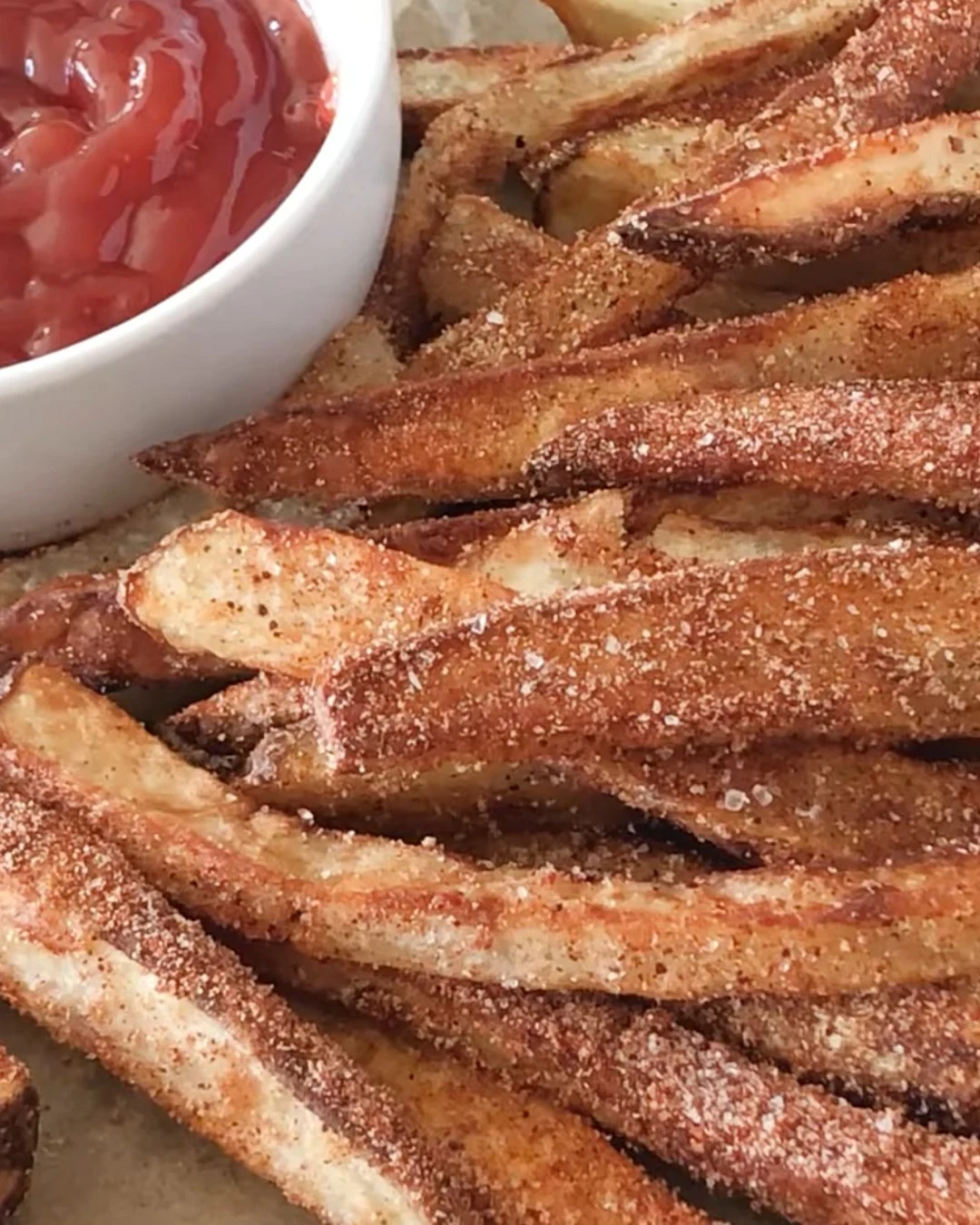 Easy Homemade French Fry Seasoning Recipe finished dish