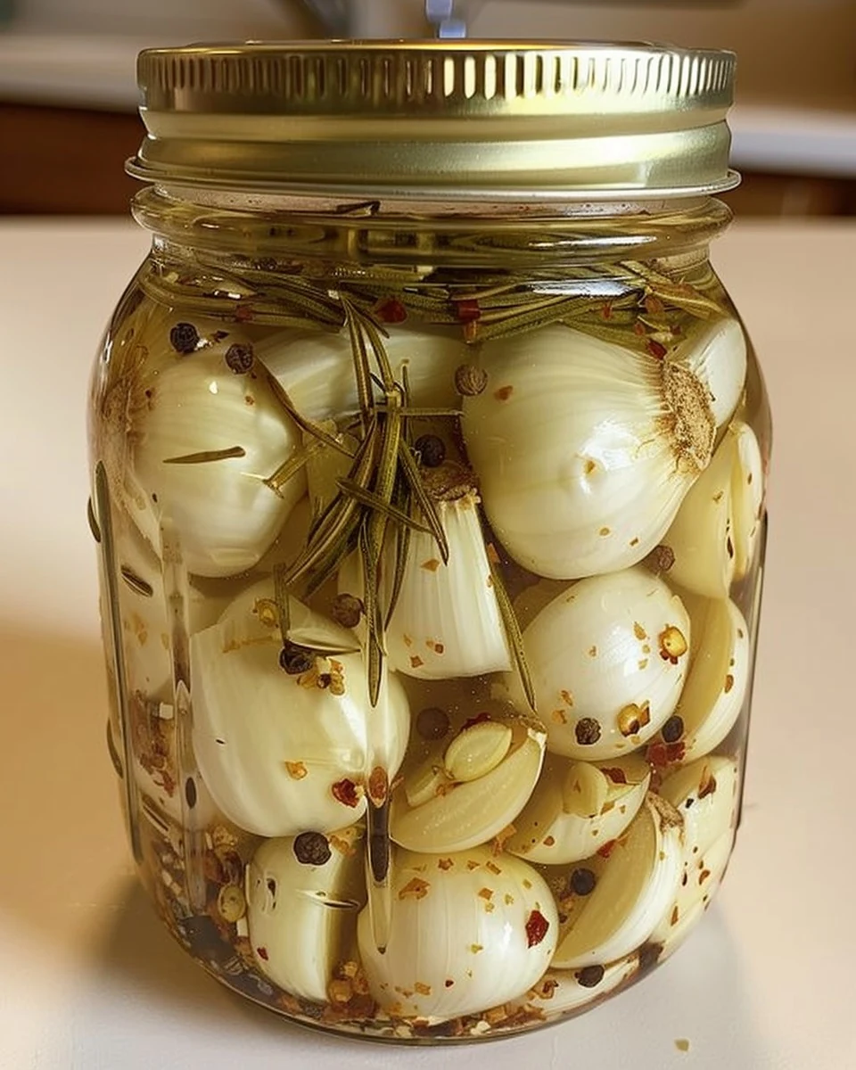 Easy Homemade PICKLED GARLIC Recipe to Try Today finished dish