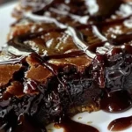 Easy HOT FUDGE PIE Recipe: Don't Lose It! finished dish