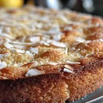 Easy Lemon Coconut Almond Cake Recipe to Delight finished dish