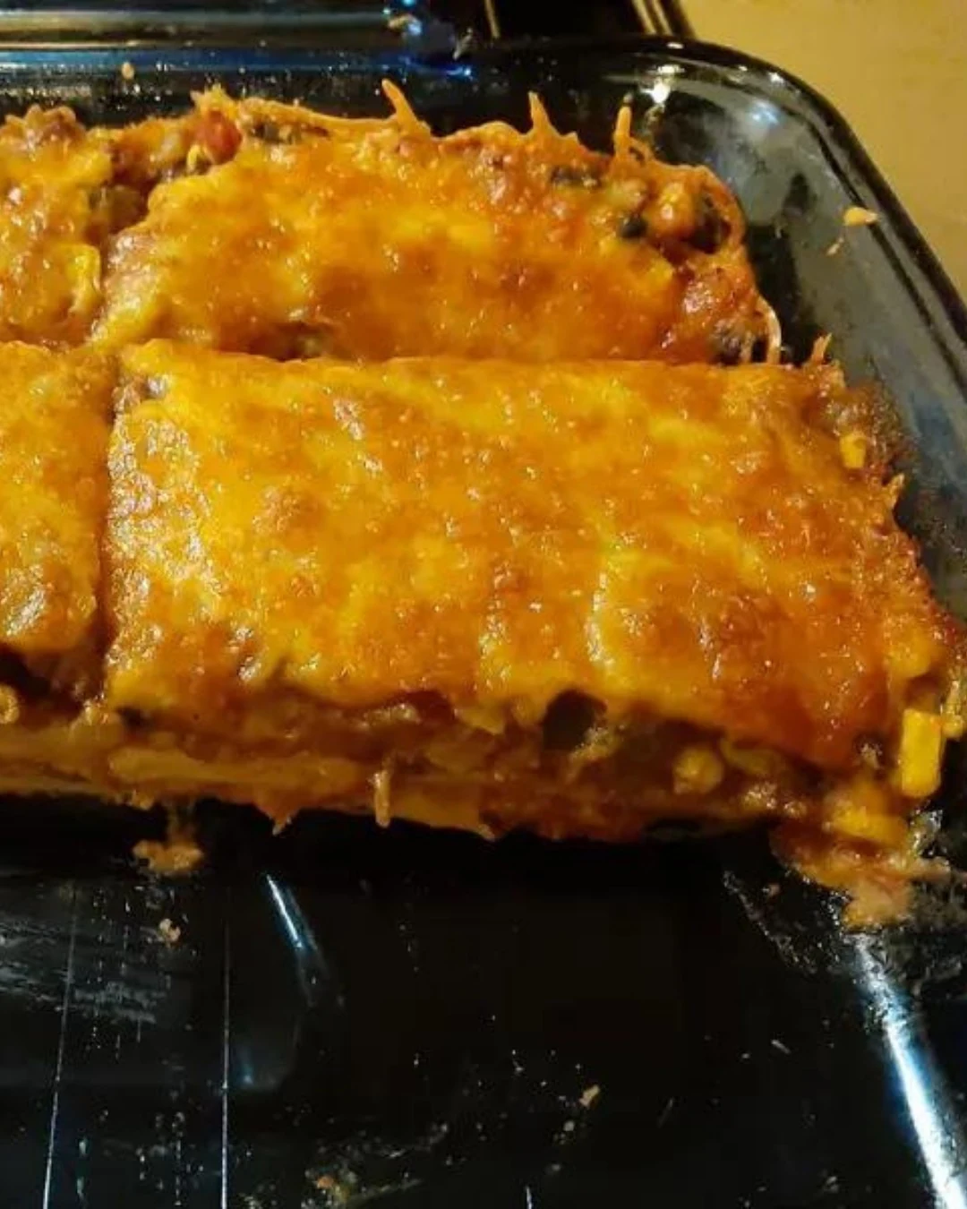 Easy Mexican Taco Lasagna: A Simple Family Favorite finished dish