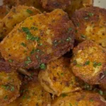 Easy Mini Baked Parmesan Potato Rounds Recipe finished dish
