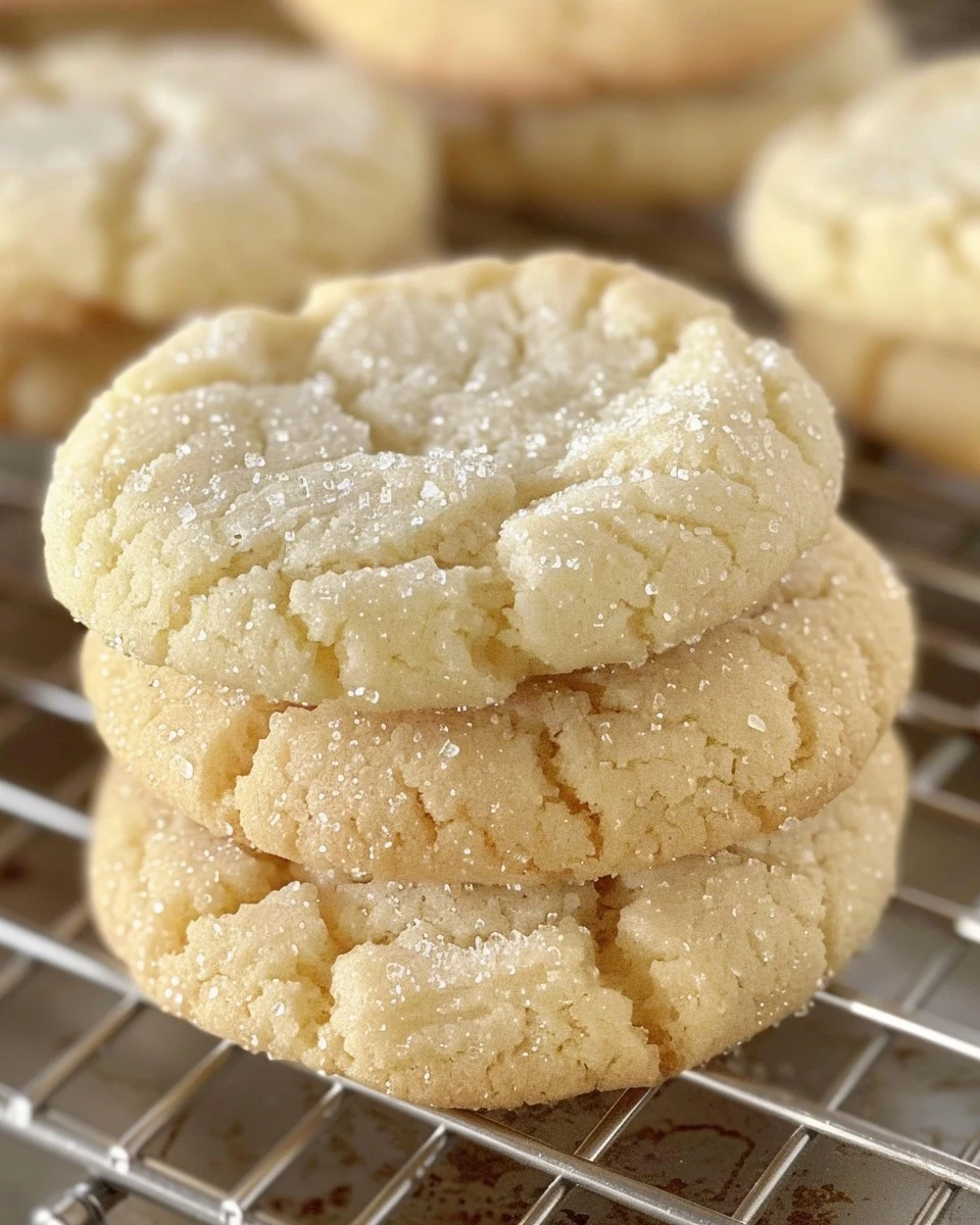 Easy No Roll Sugar Cookies Recipe for Delicious Treats finished dish