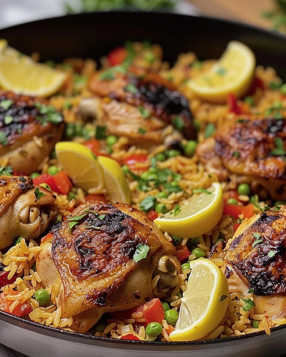 Easy One-Pot Cajun Chicken and Rice Recipe finished dish