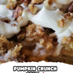 Easy Pumpkin Crunch Cake Recipe for Fall Flavor finished dish