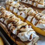 Easy S'more Banana Boats Recipe for Sweet Treats finished dish