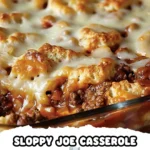 Easy Sloppy Joe Casserole Recipe for Family Dinners finished dish