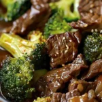 Easy Slow Cooker Broccoli Beef Recipe for Busy Nights finished dish