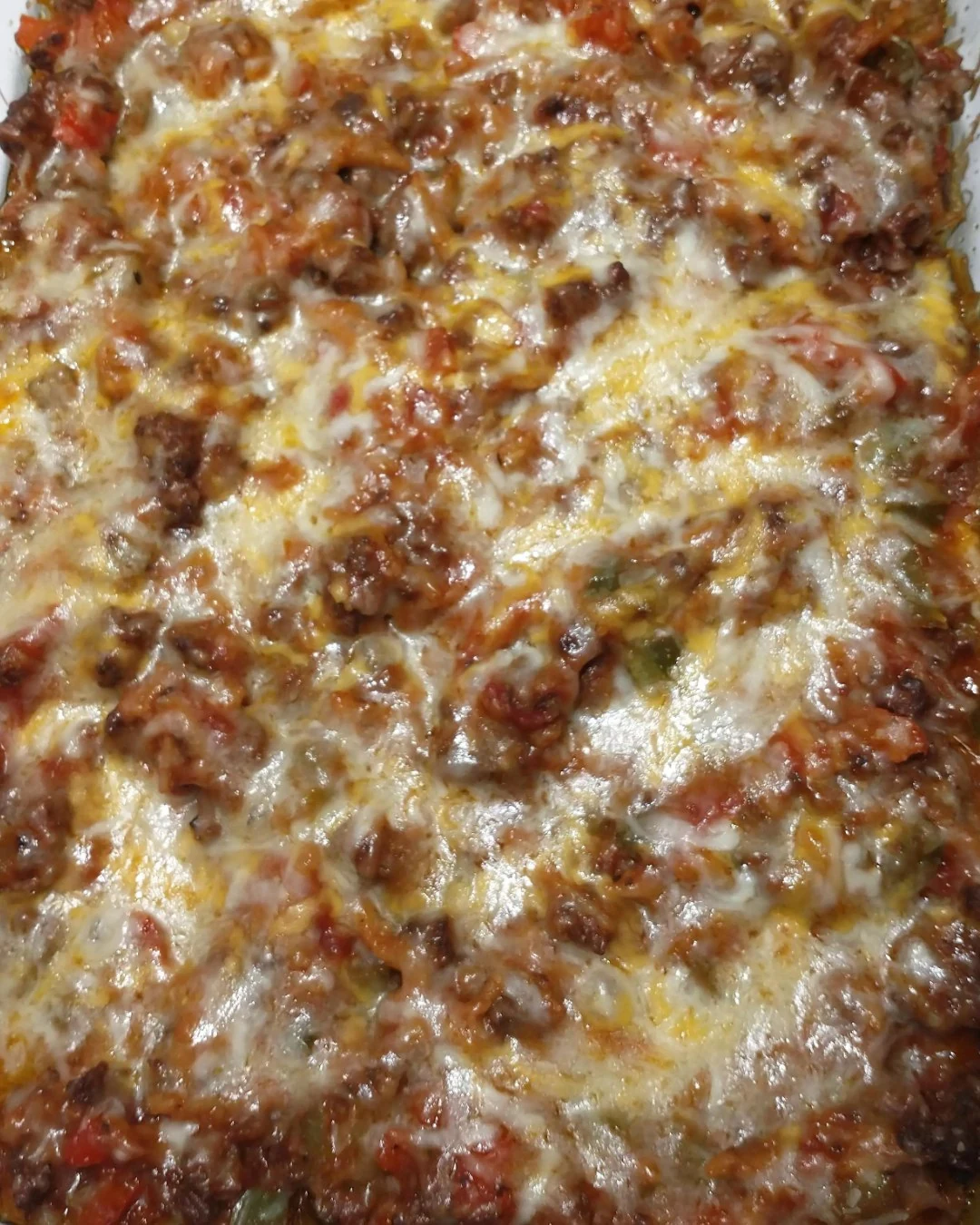 Easy Stuffed Pepper Casserole Recipe for Busy Nights finished dish