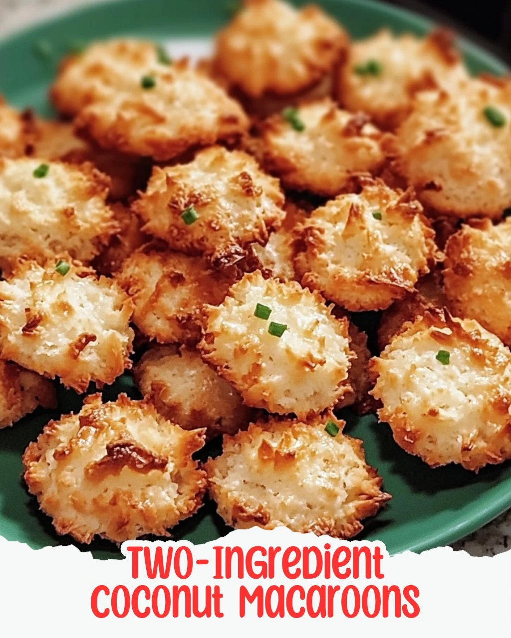 Easy Two-Ingredient Coconut Macaroons Recipe