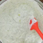 Easy Tzatziki Sauce Recipe for a Refreshing Dip finished dish
