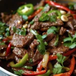 Experience the Bold Flavors of Splendidly Spicy Beef finished dish