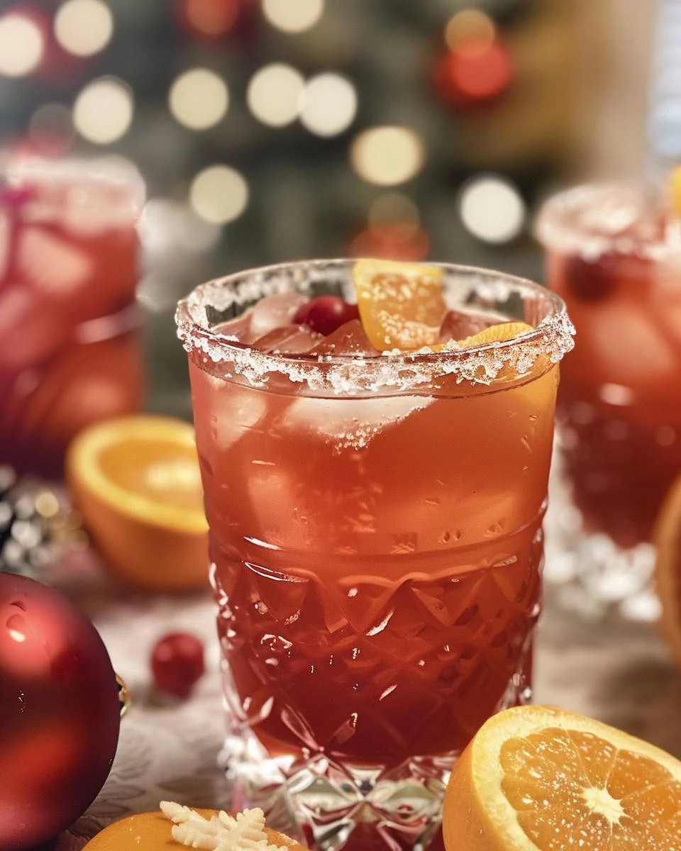 Festive and Refreshing Holiday Party Punch Recipe finished dish