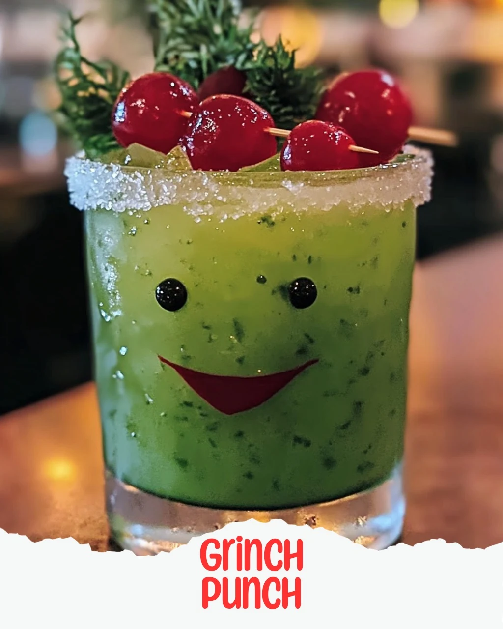 Festive Grinch Punch Recipe for Holiday Cheer