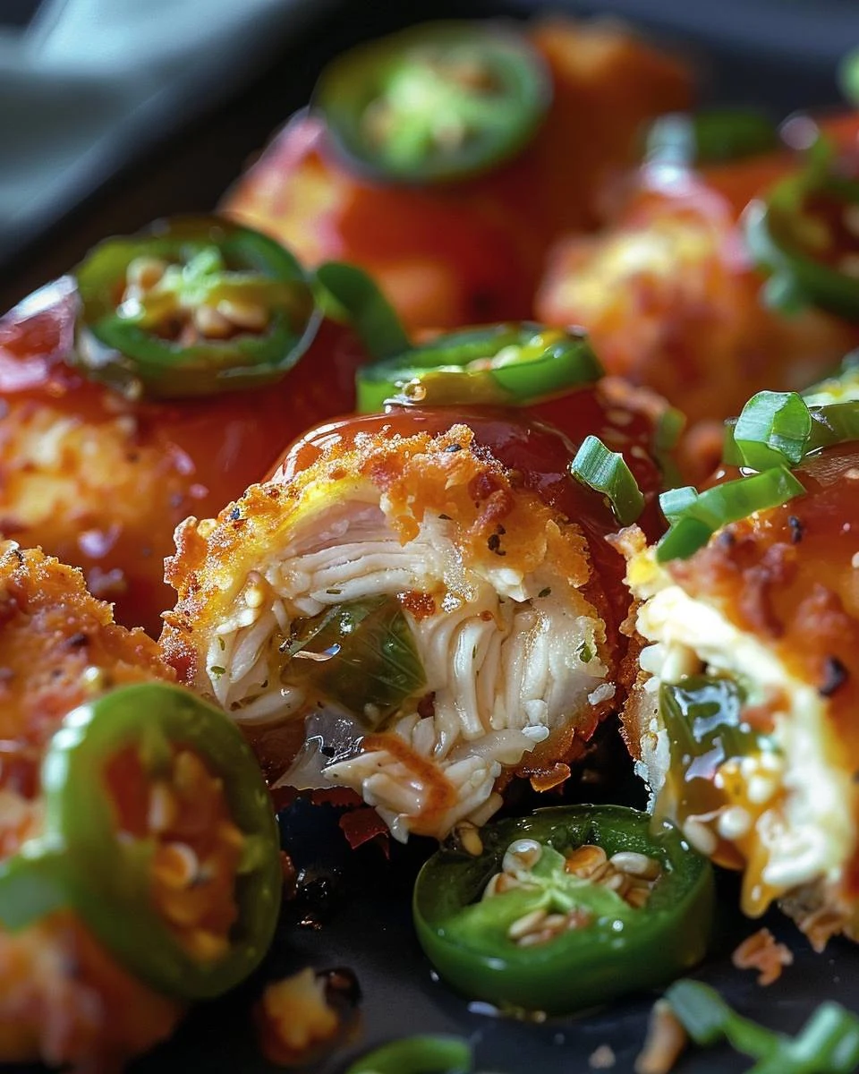 Flavor-Packed Smoked Jalapeño Popper Chicken Bombs finished dish