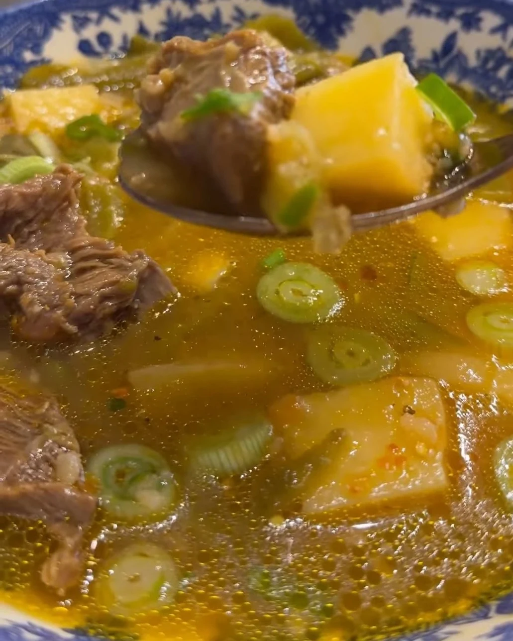 Flavorful Caldillo de Chile Verde Recipe You Must Try finished dish