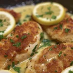 Flavorful Chicken Francese - Easy Recipe to Impress finished dish