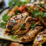 Flavorful Chicken Taco Marinade for Perfect Grilling finished dish