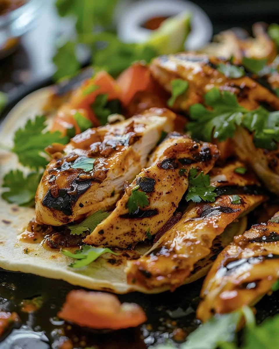 Flavorful Chicken Taco Marinade for Perfect Grilling finished dish