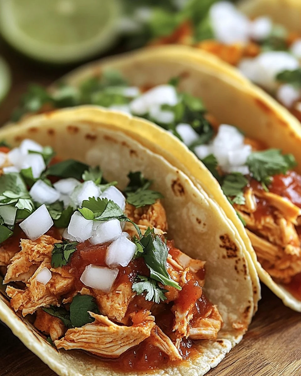 Flavorful Chicken Tinga Tacos Recipe to Try