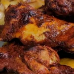 Flavorful Citrus-Marinated Mexican Roasted Chicken Recipe finished dish