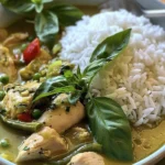 Flavorful Green Chicken Curry Recipe in 45 Minutes finished dish