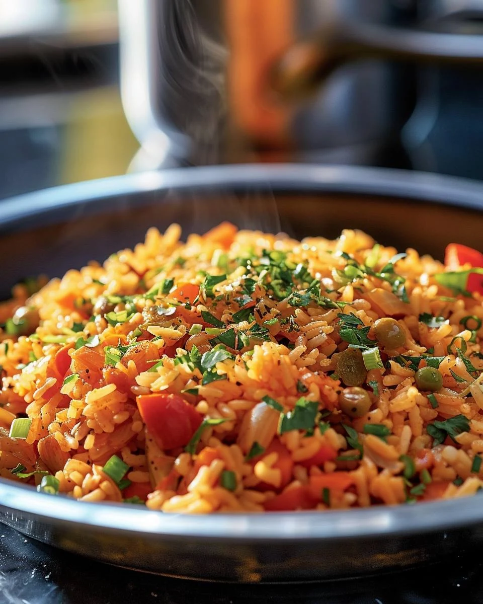 Flavorful Spanish Rice Recipe for Your Next Meal finished dish