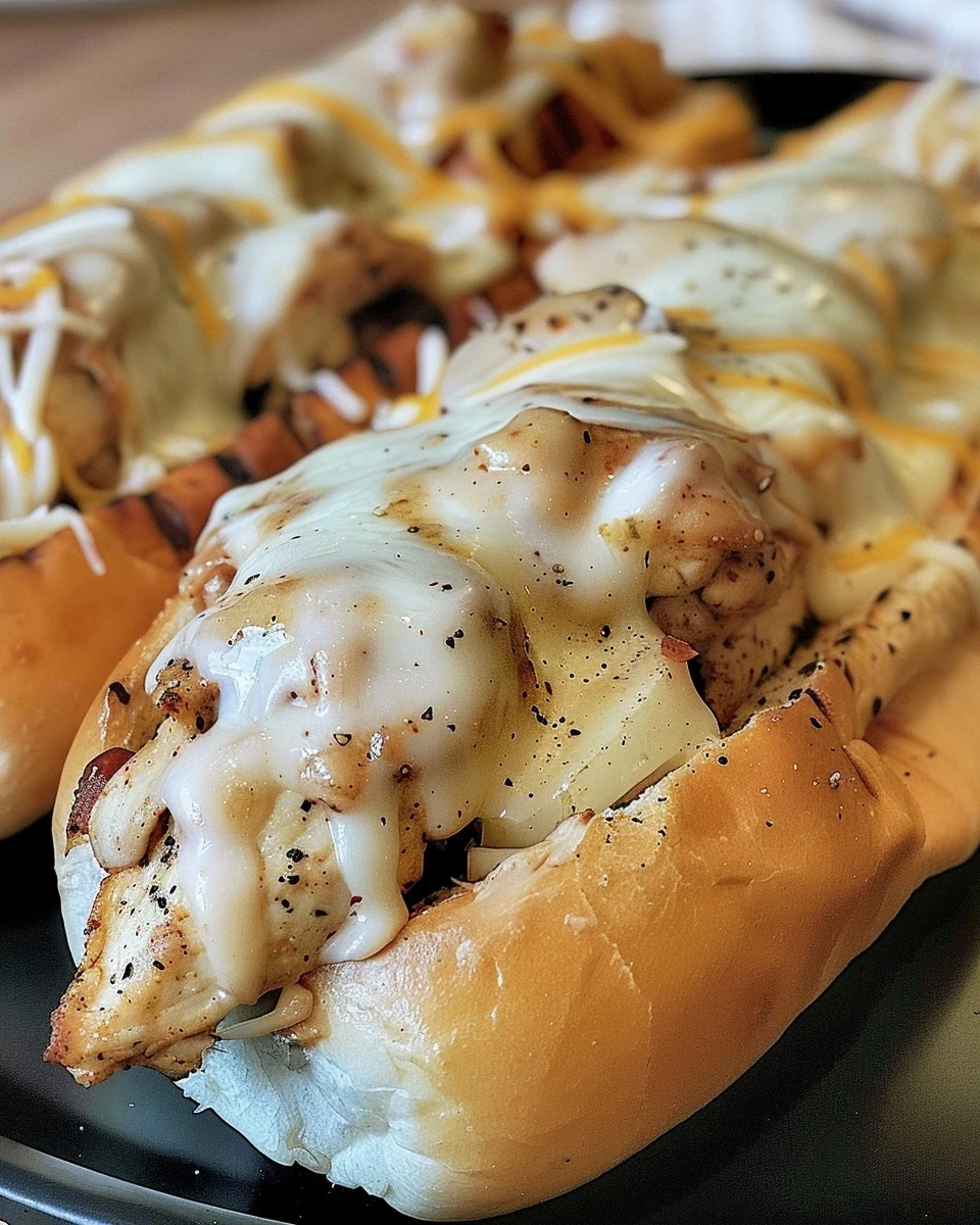 Flavorful White BBQ Chicken Subs Recipe to Try finished dish