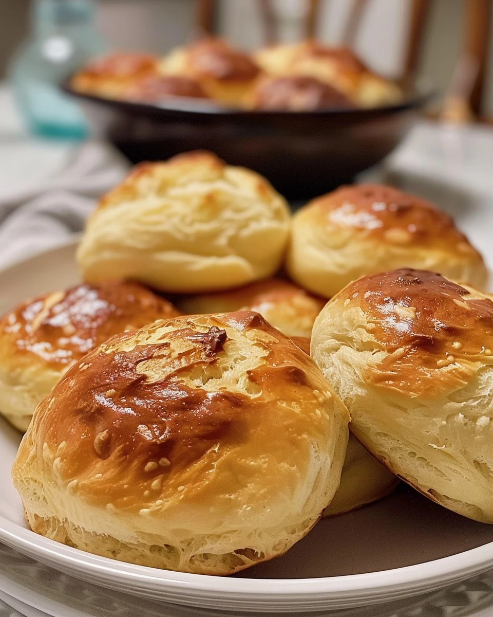 Fluffy Homemade Bread Rolls: Easy Recipe for Soft Rolls finished dish